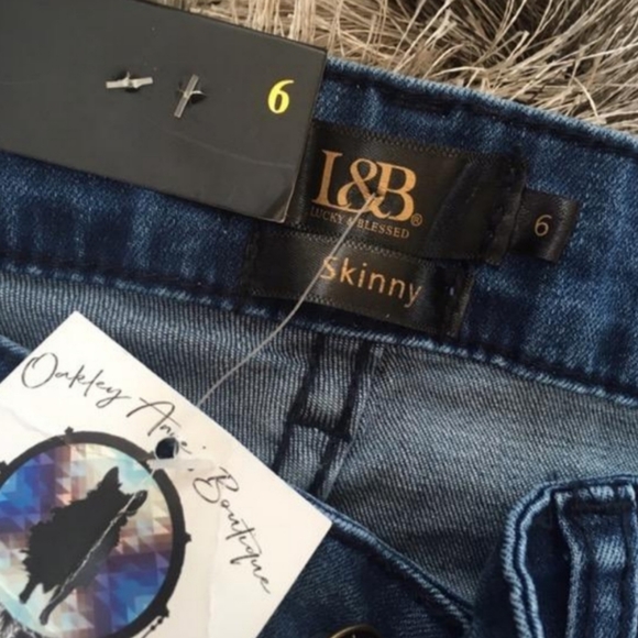 Cheetah patchwork jeans - Picture 3 of 3